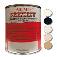 Мраморная шпатлевка Akemi Poly-soft 1.65 кг., Белая